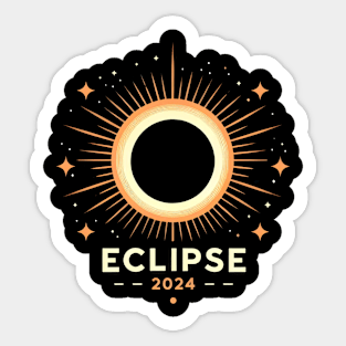 eclipse 2024 Sticker